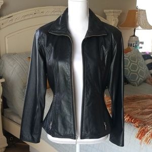 Real leather jacket